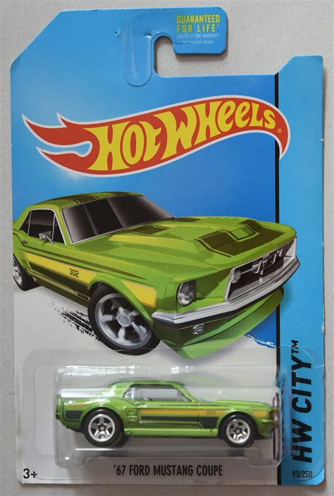 hot wheels 1967 ford mustang coupe