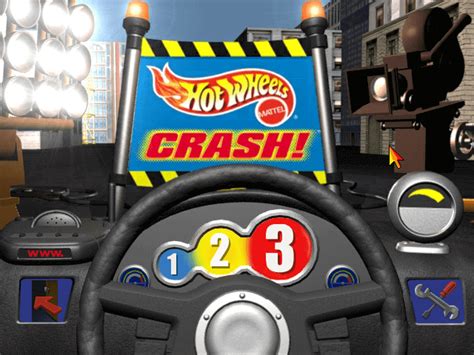 hot wheels crash game