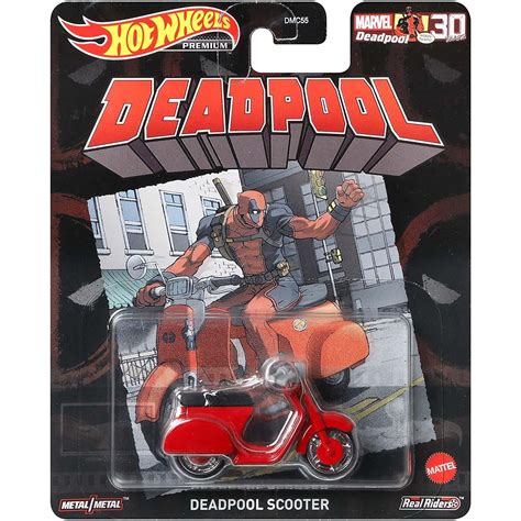 Hot Wheels Deadpool Scooter