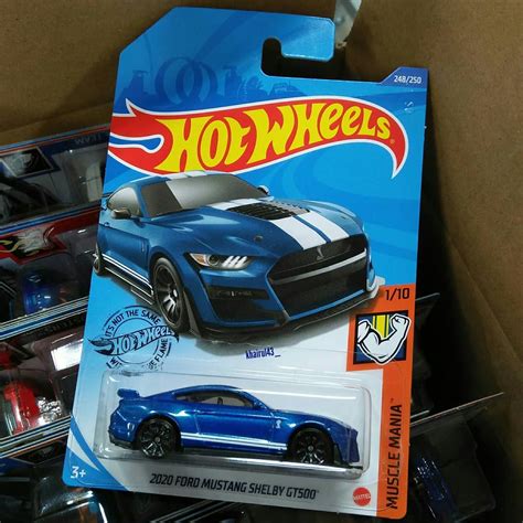 hot wheels ford mustang gt500