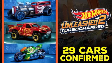 hot wheels unleashed cars list