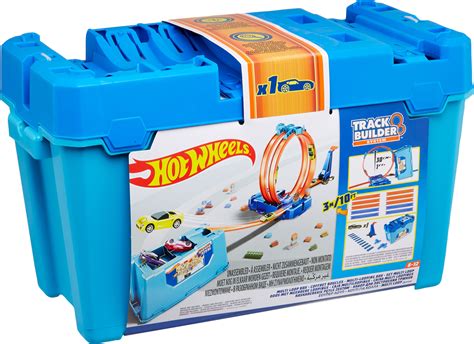 Hot Wheels Track Builder Multi Loop Box Ultimate Storage 10 Feet of