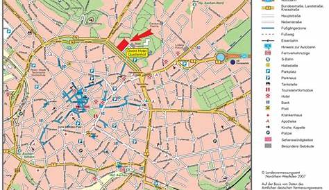 Aachen Map - Germany