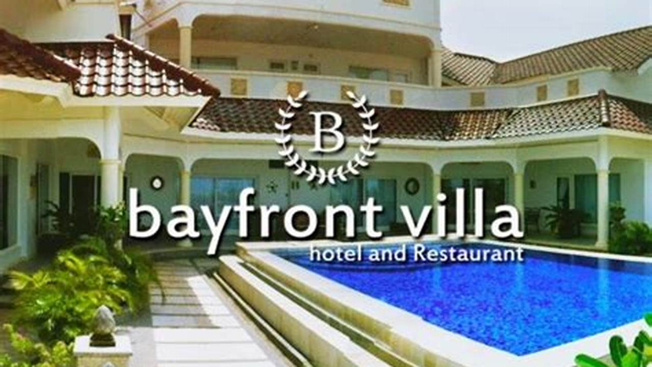 Temukan Pesona Tersembunyi Hotel Bayfront Villa Jepara, Destinasi Impian di Jawa Tengah