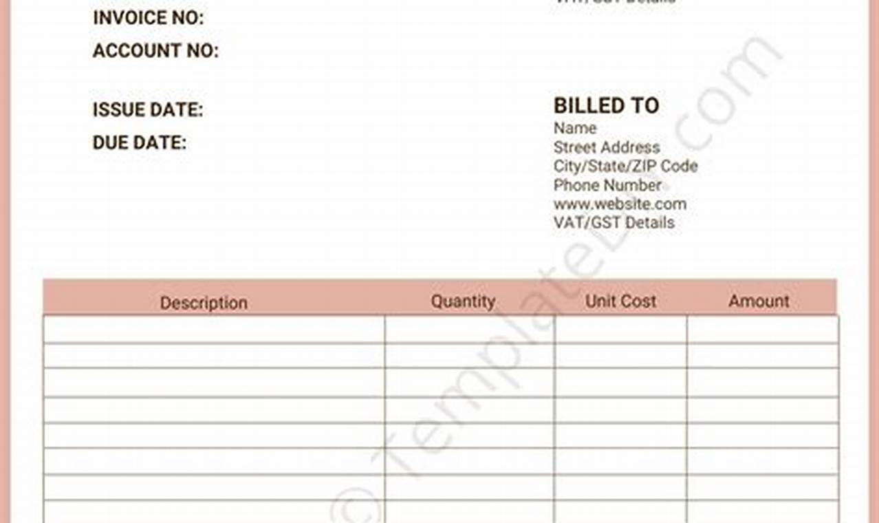 Hotel Invoice Format: A Comprehensive Guide for Businesses