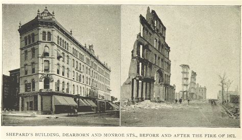 hotel left standing after the chicago fire