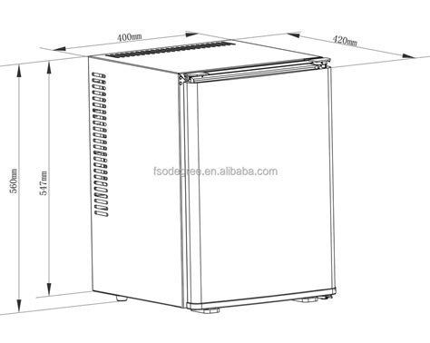 Hotel Mini Bar Dimensions
