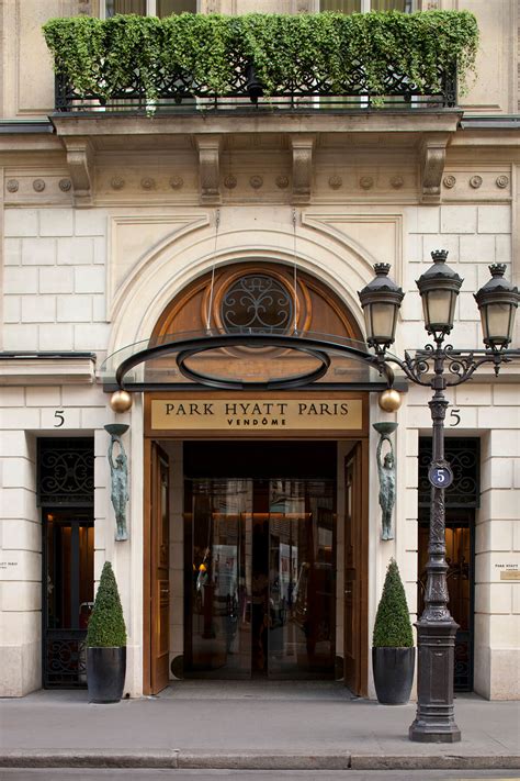 hotel park hyatt vendome paris france