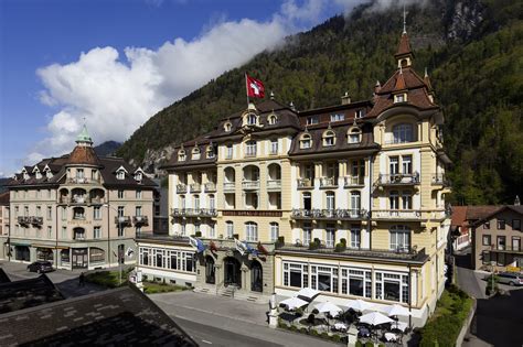 Hotel Royal St In Interlaken, Switzerland Editorial Image