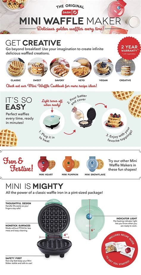 Hotel Waffle Maker Instructions