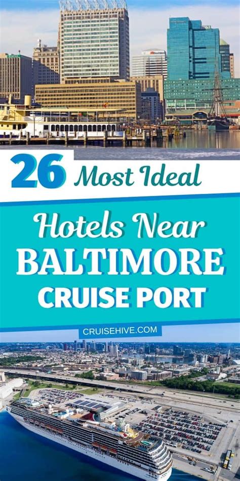 hotels close to baltimore cruise port