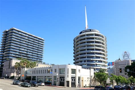 hotels near capitol records los angeles