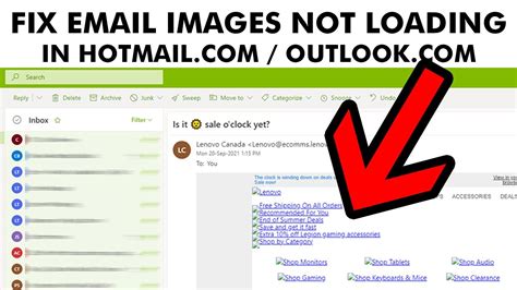 hotmail inbox not loading