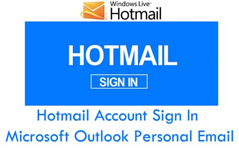 hotmail sign in correo