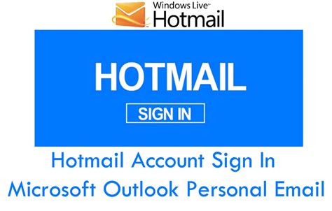 hotmail sign in outlook live app