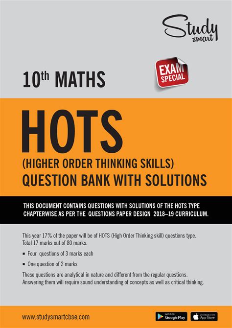 hots questions for class 10 maths with solutions pdf ssc board 2024