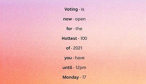 Hottest 100 Votes Due Accurately Predicting Triple J's Of 2015