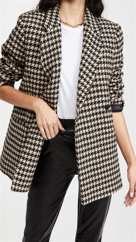 Houndstooth Womens Jacket