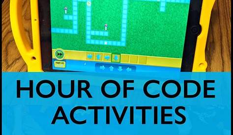 Hour Of Code Activities For Elementary And Middle School