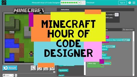 Minecraft Education Edition Hour of Code 2021 Time Craft part 7 YouTube