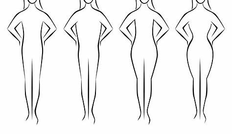 Hourglass Body Shape Drawing What To Wear To Flatter An