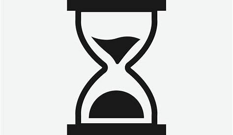 Hourglass Icon Vector Royalty Free Image stock