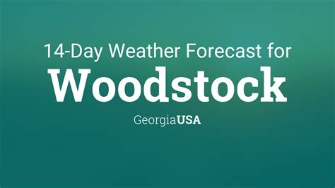 hourly weather forecast woodstock ga
