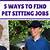 house and pet sitting jobs near me working