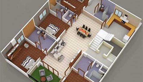 House Design Inside Plan 13 Awesome 3d Ideas That Give A Stylish New