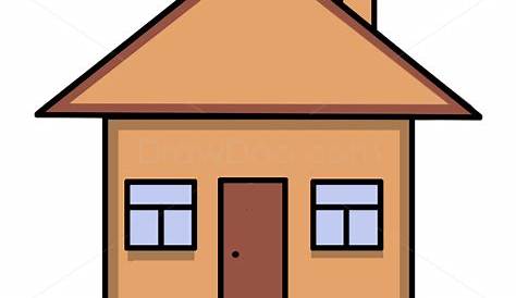 House Drawing Easy Simple Line Of At Gets Free Download