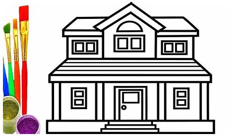 Drawing a House 1 ClipArt ETC