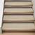 house home &amp; more attachable carpet stair treads set