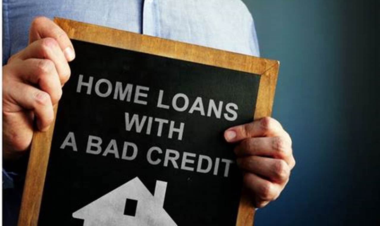 house loans bad credit