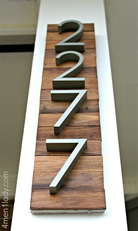 33 Best Creative House Number Ideas and Designs for 2020