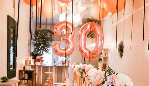 Surprise 30th Birthday Party Ideas Home Party Ideas