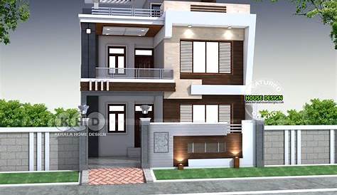 House Plans India 32x60 Modern North n Home Plan Kerala Home Design