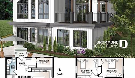 House plan 5 bedrooms, 2.5 bathrooms, garage, 3967 | Drummond House Plans