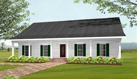 Exclusive 3Bed Ranch House Plan with Covered Porch 790050GLV