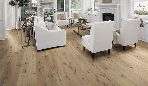 House With Light Wood Floors Kahrs Unity Arctic Flooring en Living Room