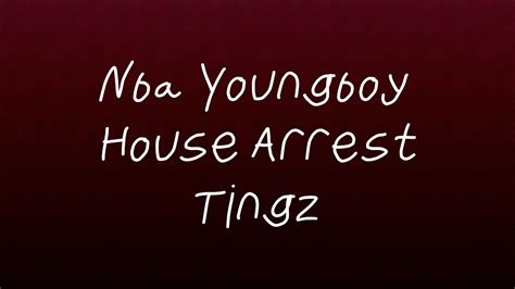 house arrest yb lyrics