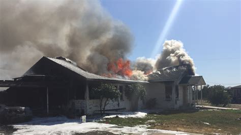 house caught on fire news today