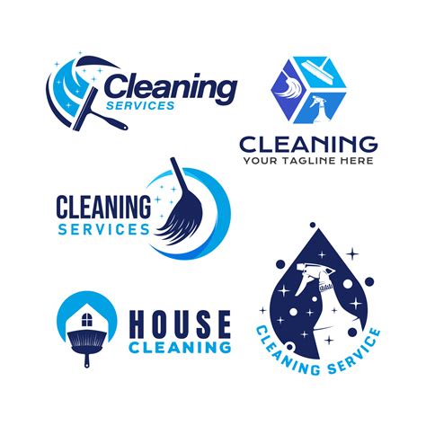 House Cleaning Service Logo Sample