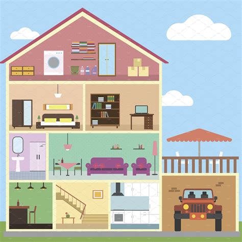 House Drawing Easy Inside