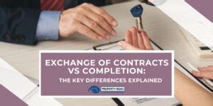 House Exchange Vs Completion