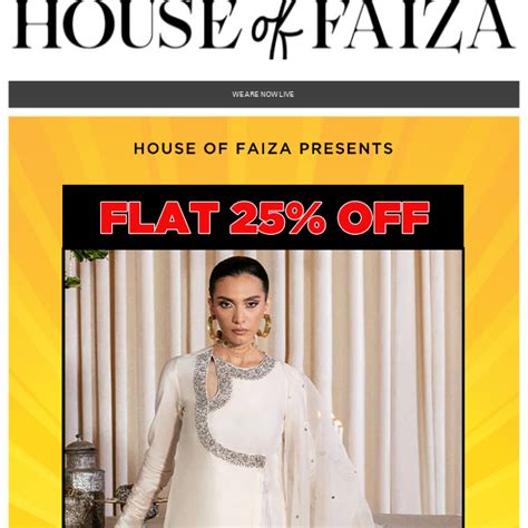 house of faiza sale