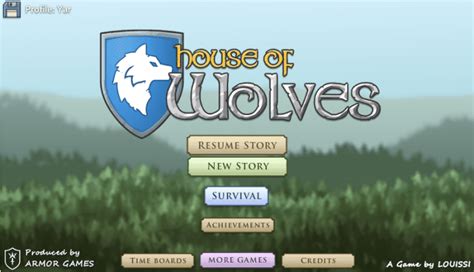 house of wolves game walkthrough