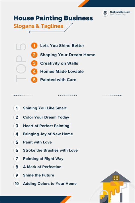 House Painter Slogans