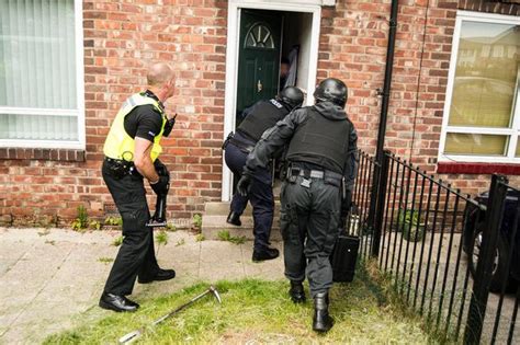 house raided by police