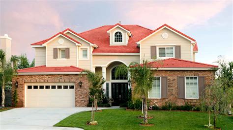 Red Roof Red roof house, Red roof houses, House exterior