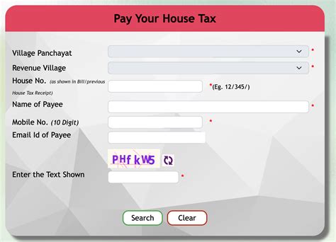 house tax payment online goa